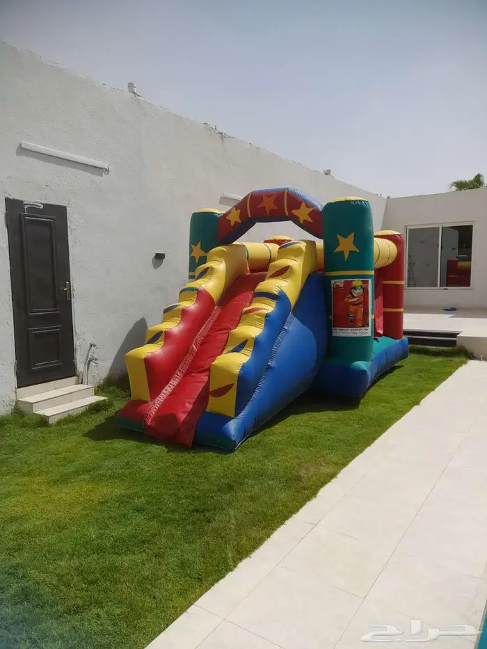اجار نطيطات ملعب صابوني زحليقه مائيه نطيطه في الرياض 3