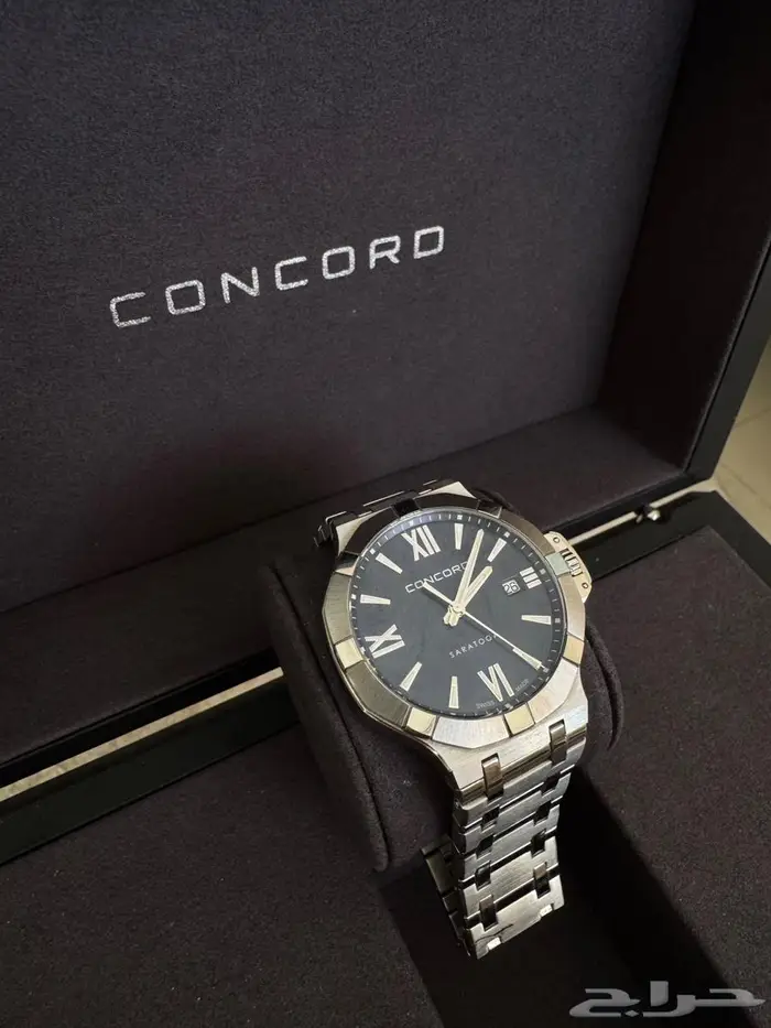 ساعة شبه جديدة CONCORD 1