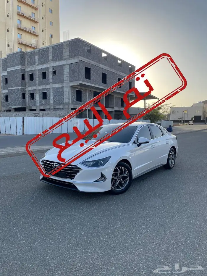 هواندي سوناتا 2020 نظيفة جدا  بطاقة جمركية 0