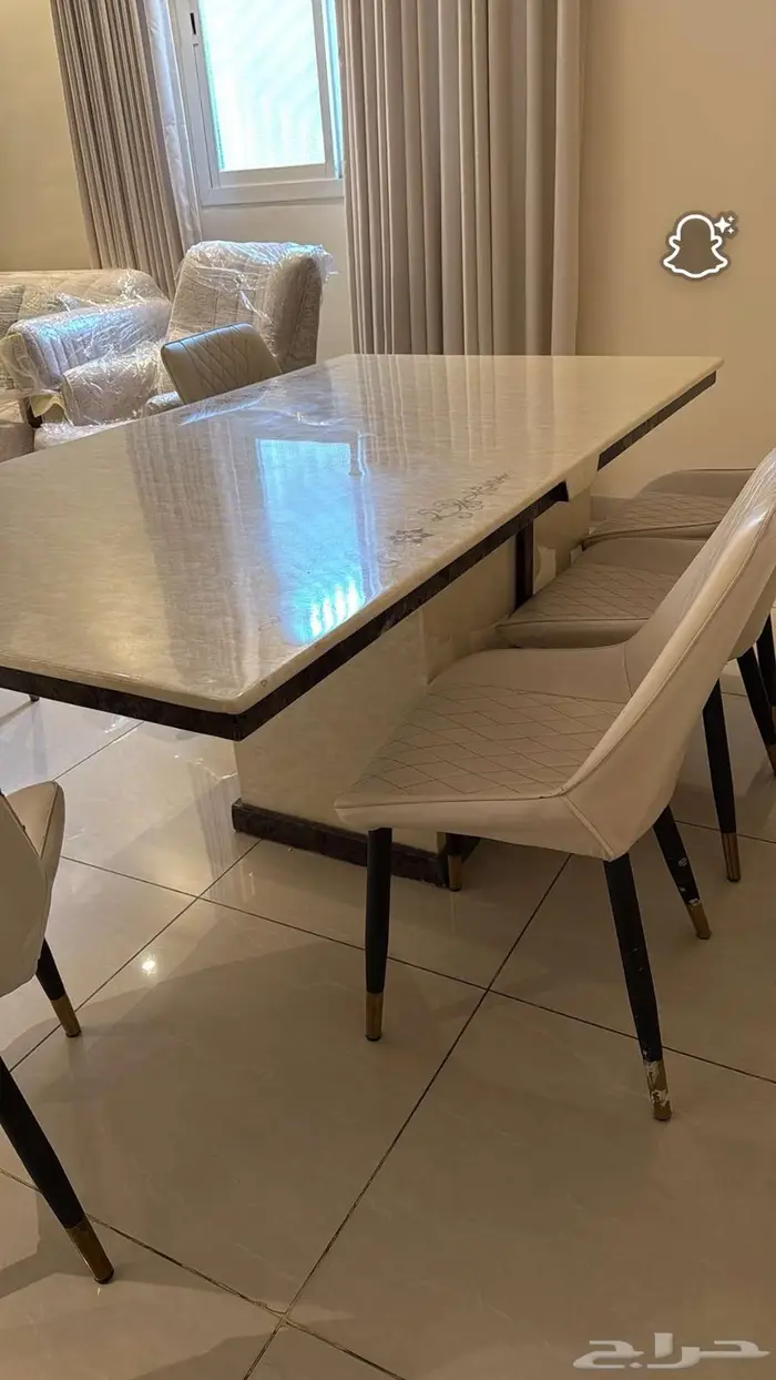 طاوله طعام رخام الرياض 4