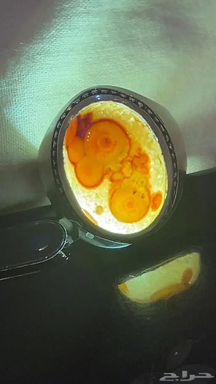 خاتم فضه على عقيق سليماني 0