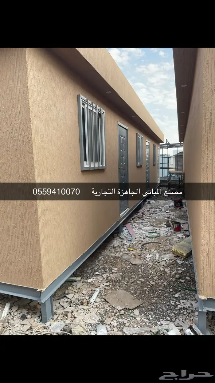 بيوت جاهزة بركسات مرتبلات بركسات غرف متنقلة مكاتب مساجد 1