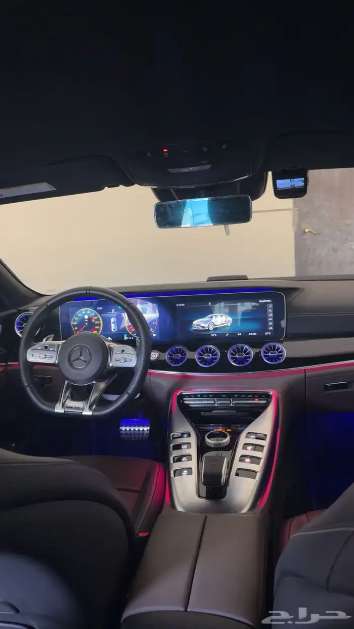 مرسيدس GT43 2020 ممشى قليل شبه جديده وبحالة الوكاله.. 7