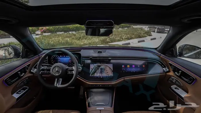 مرسيدس بنز E300 خليجي 2025 اصفار مع ضمان الوكيل 8
