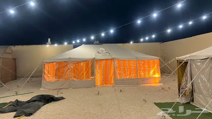 سلام عليكم يوجد لدينة خيام وبيوت شعر فرشات وجلسات متاكي 2