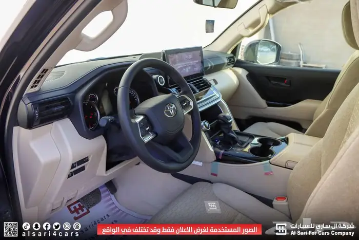 تويوتا لاند كروزر ديزل GXR L3 2024 اقساط بنوك وشركات 11
