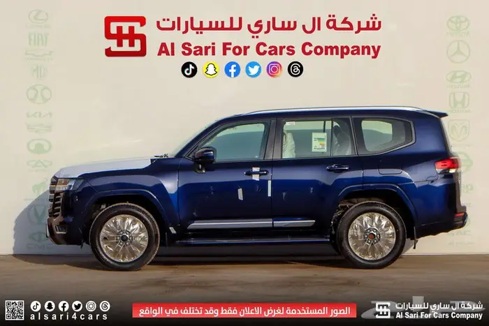 تويوتا لاند كروزر ديزل GXR L3 2024 اقساط بنوك وشركات 6