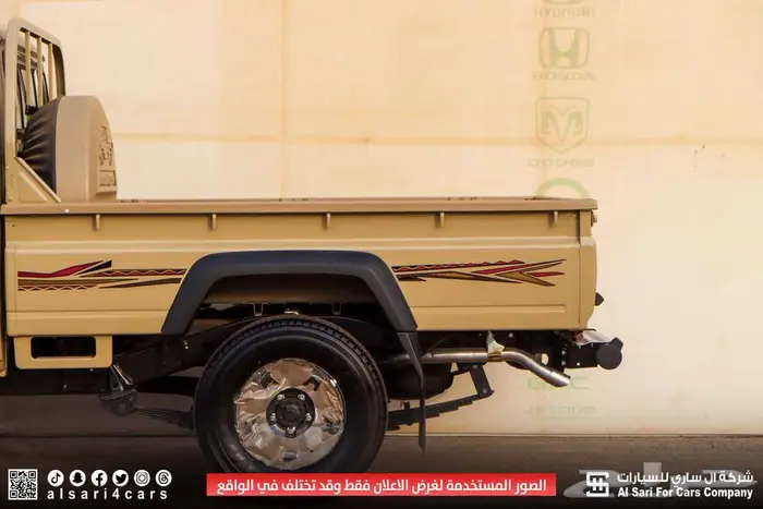 تويوتا شاص رفرف ديزل دفلوك جير عادي 2025 اقساط بنوك وشركات 8
