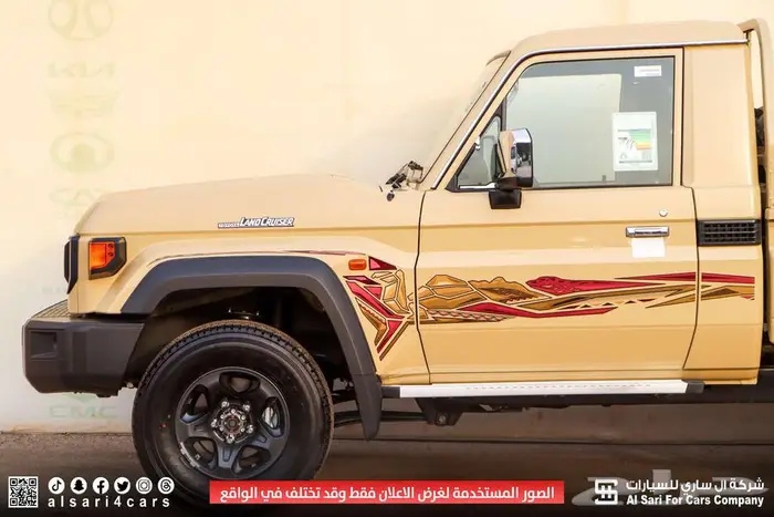 تويوتا شاص رفرف ديزل دفلوك جير عادي 2025 اقساط بنوك وشركات 21