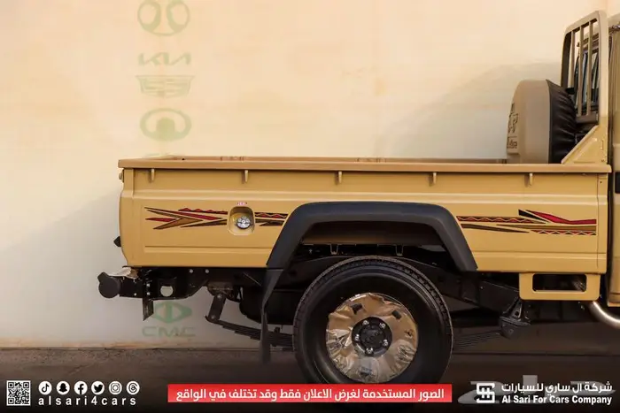 تويوتا شاص رفرف ديزل دفلوك جير عادي 2025 اقساط بنوك وشركات 19