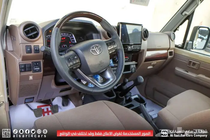 تويوتا شاص رفرف ديزل دفلوك جير عادي 2025 اقساط بنوك وشركات 10