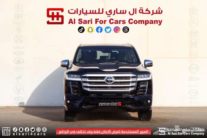 تويوتا لاندكروزر VXR بنزين فطيمي 2022 اقساط بنوك وشركات 0