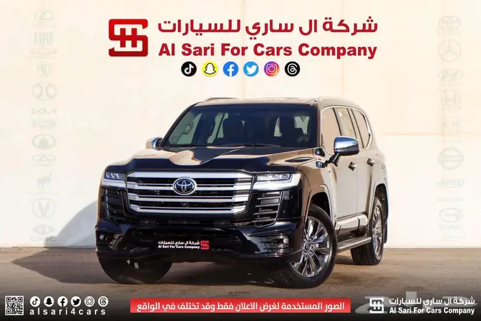 تويوتا لاندكروزر VXR بنزين فطيمي 2022 اقساط بنوك وشركات 5