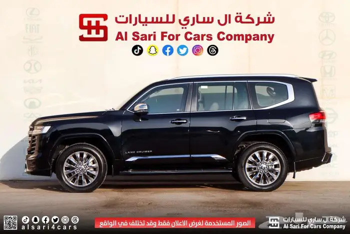 تويوتا لاندكروزر VXR بنزين فطيمي 2022 اقساط بنوك وشركات 7