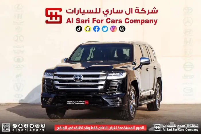 تويوتا لاندكروزر VXR بنزين فطيمي 2022 اقساط بنوك وشركات 14
