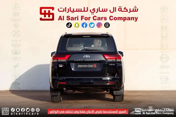 تويوتا لاندكروزر VXR بنزين فطيمي 2022 اقساط بنوك وشركات 22