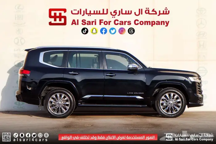 تويوتا لاندكروزر VXR بنزين فطيمي 2022 اقساط بنوك وشركات 17