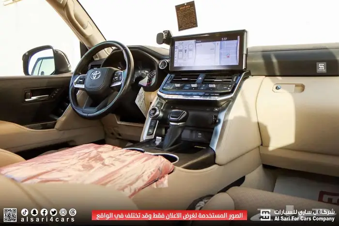 تويوتا لاندكروزر VXR بنزين فطيمي 2022 اقساط بنوك وشركات 15