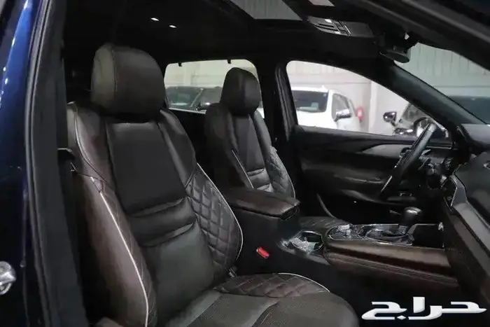 مازدا CX9 فل كامل سيجنيتشر فتحة سقف جلد موديل 2024 9