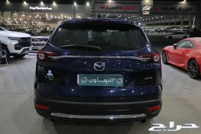 مازدا CX9 فل كامل سيجنيتشر فتحة سقف جلد موديل 2024 5