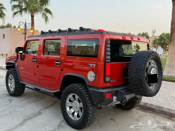 للبيع همر H2 2009 عداد 210 ألف بحاله جيده 10