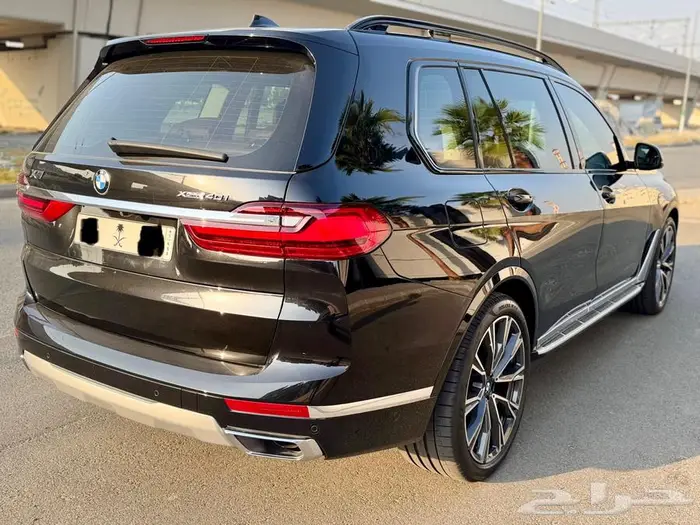 BMW X7 2021 مخزن اسود 13