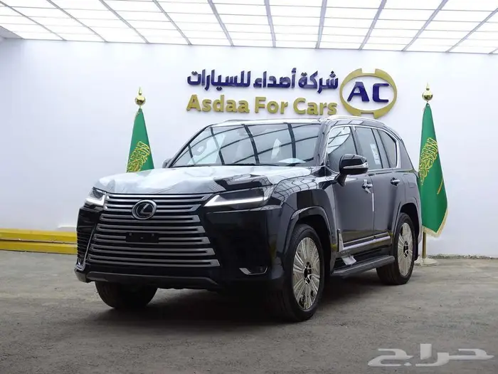 لكزس LX600 2025 بريمي داخليه احمر 1