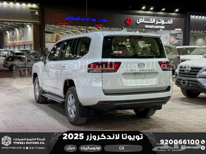 لاندكروزر جي إكس GX أبيض ديزل 2025 اقل سعر كاش واقساط 27