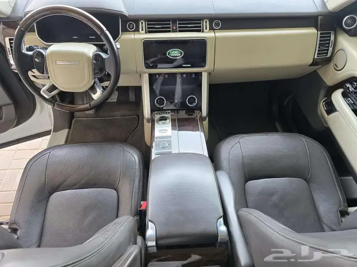 رنج روفر HSE موديل 2018 اللون ابيض 12