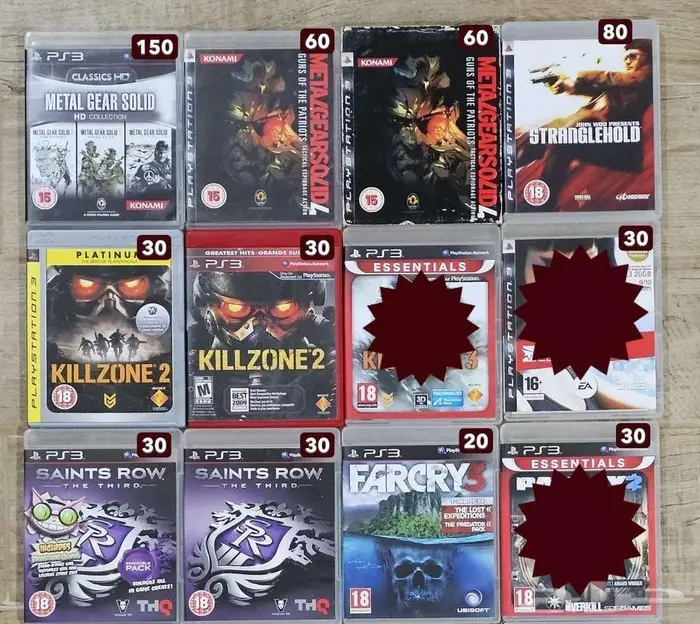 العاب PS3 للبيع 8