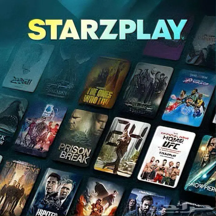 اشتراك ستارز بلاي   starz play (on) شهري   سنوي 4