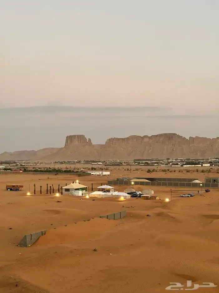 مخيم ملكي فاخر لمن يرغب الاستثمار في الشتاء 17