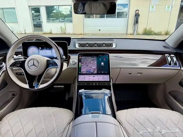 للبيع مرسيدس S580 موديل 2021 بسعر خرافي وارد كندا 4