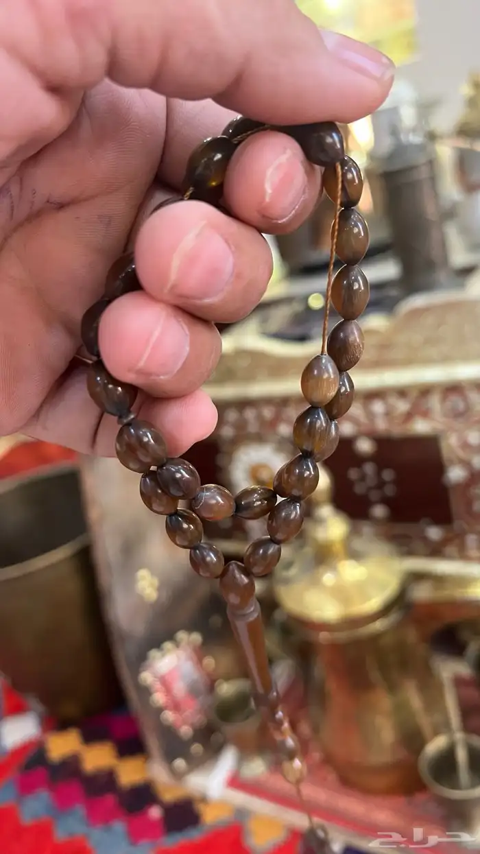 سبحة قرن الجاموس اصل 0