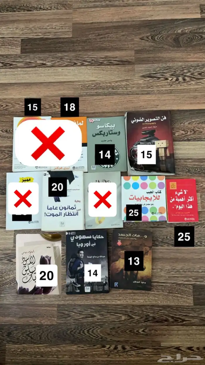 كتب منوعة للبيع 0