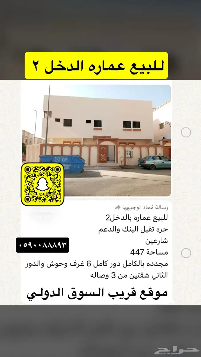 للبيع اراضي وعماير ومزارع جميع الاحياء 26