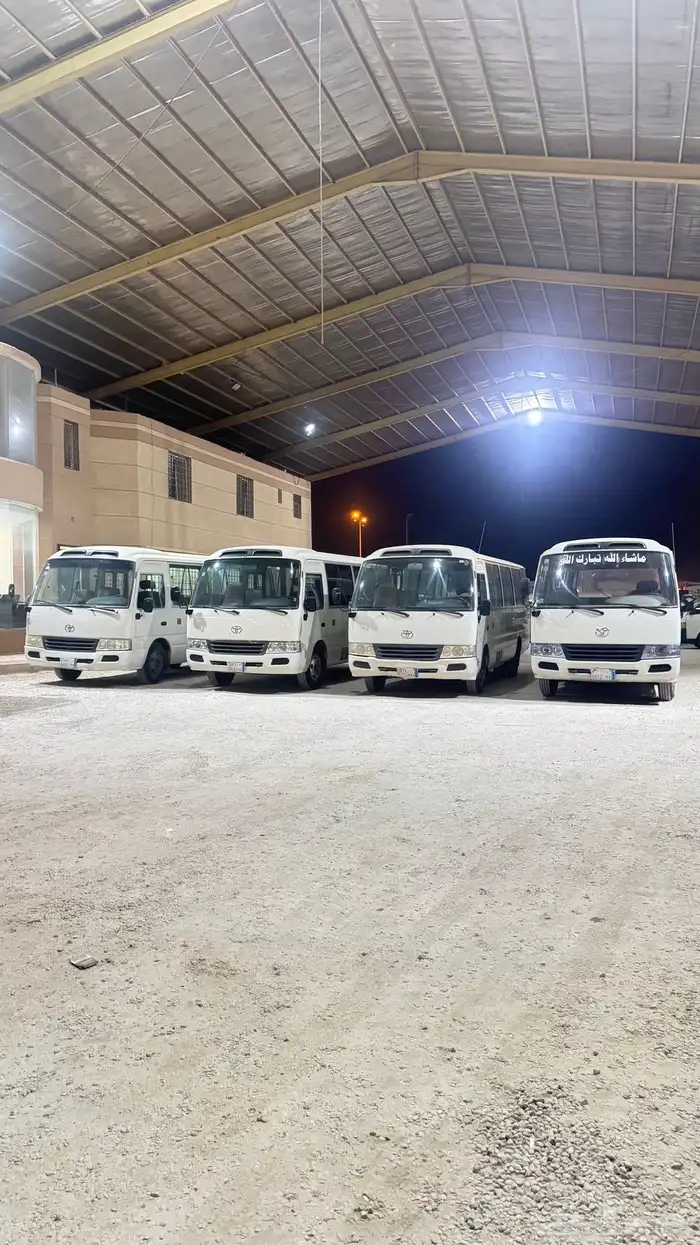 باصات كوستر ديزل وبنزين   Toyota bus 1