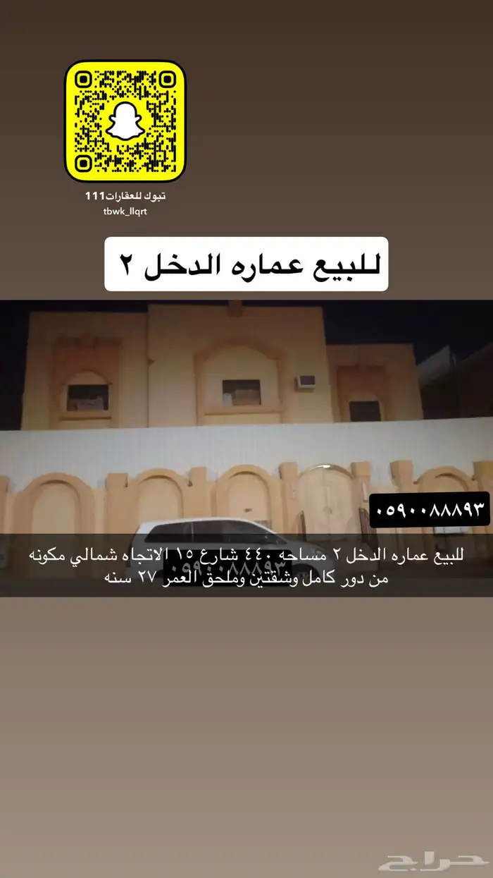 للبيع اراضي وعماير ومزارع جميع الاحياء 1