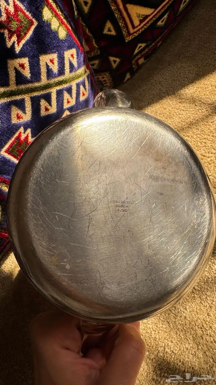 إبريق قهوة كوري أستيل قديم 2
