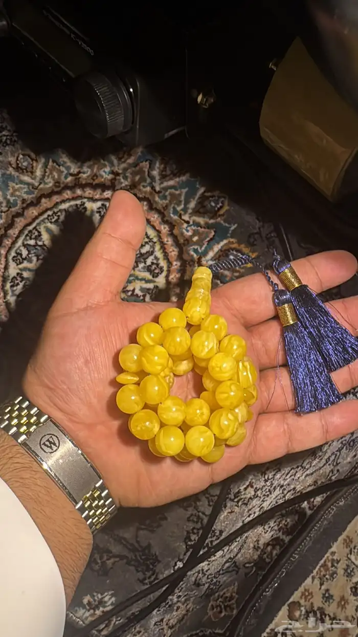 مسباح كهرمان مشخط على مبرقع قصة دائرية 2