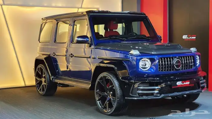 صدام مرسيدس G63 منصوري كاربون فيبر 0