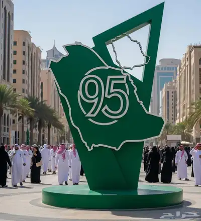 مجسمات اليوم الوطني بكل انواعها للطرق والميادين والحدائق index