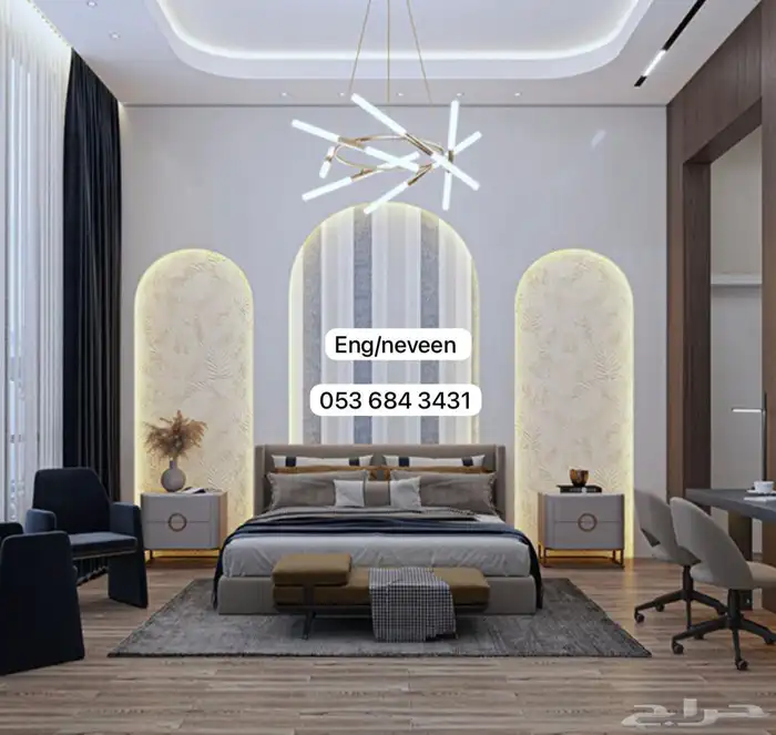 تصميم ديكور داخلي ومخططات تنفيذيه 1