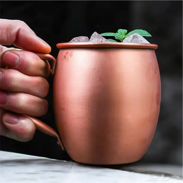 اكواب نحاس احمر اصلي 2