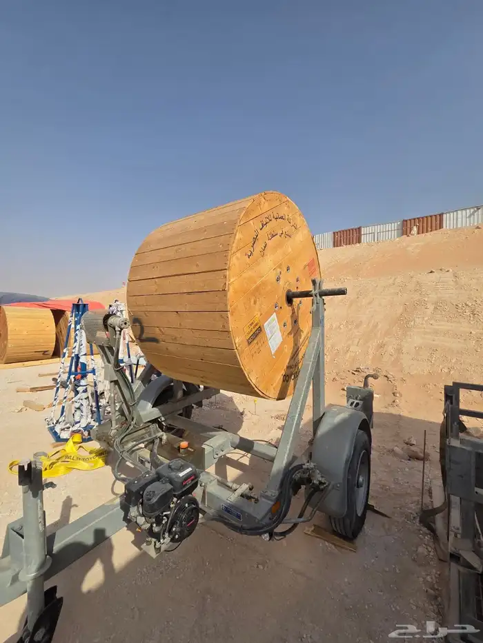 عربة أسطوانة الكابلات  Cable drum trolley 0