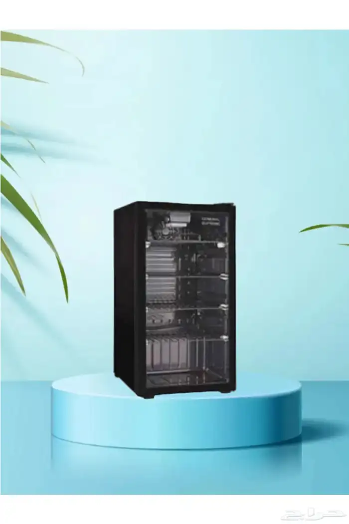 ثلاجة زجاج مع فريزر دانيسات 6