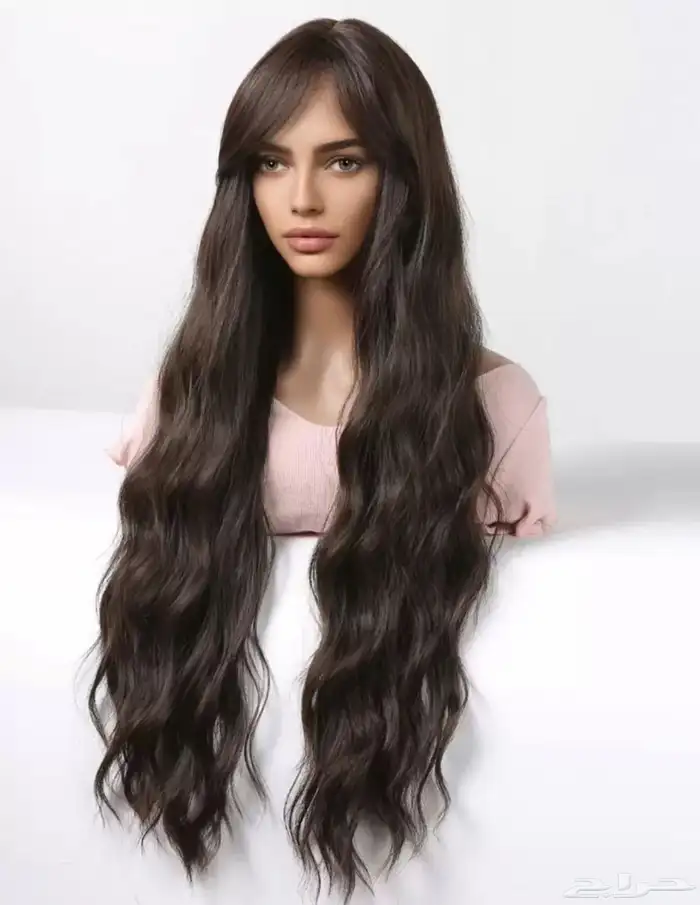 باروكة طويلة شعر مخلوط 2