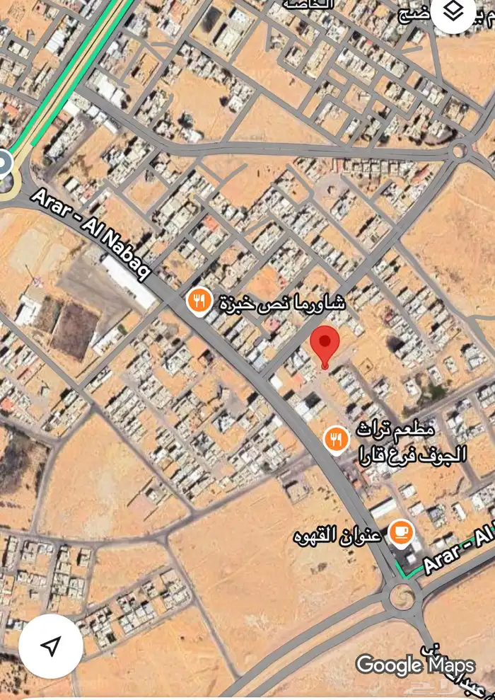 ارض سكنيه للبيع حي النخيل بقارا 0