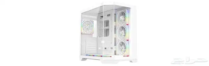 كيس بي سي اسود والابيض PC CASE 1