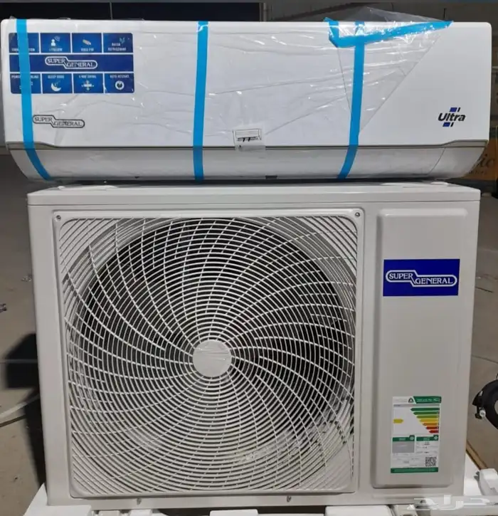 مكيف سوبر جنرال سبليت الترا 18000 وحدة  موديل KSGS1870 0